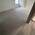 img Pose d’un sol PVC dissipateur en milieu hospitalier