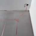 img Pose d’un sol PVC dissipateur en milieu hospitalier
